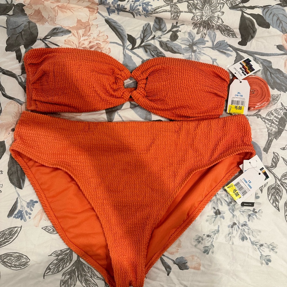 NWT Time and Tru Bikini size 16/18 XL